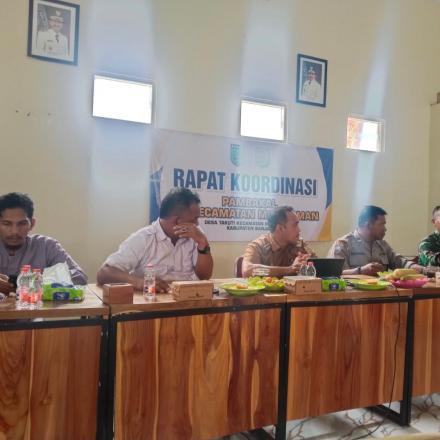 Pambakal Pasiraman Hadiri Rakor APDESI se-Kecamatan Mataraman